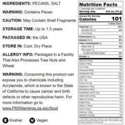 Dry Roasted Pecan Halves With Himalayan Salt - By Food To Live -Food Sale Stores GUEST d8fd054d 2c1b 4261 b13c 9c21a50c9fc0