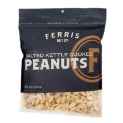 Ferris Nut Co. Kettle Roasted Salted Peanuts - Case Of 12/16 Oz