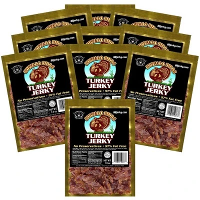 Buffalo Bills 1.5oz Turkey Jerky - Ten 1.5oz Packs 5 Buffalo Bills 1.5oz Turkey Jerky - Ten 1.5oz Packs - Image 4