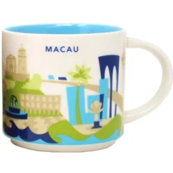 Starbucks You Are Here Series Macau Ceramic Mug, 14 Oz -Food Sale Stores GUEST da9dbefe f8b5 4be0 ad94 3ab9ddc9d1e3