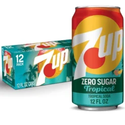 7UP Tropical Zero Sugar Soda - 12pk/12 Fl Oz Cans -Food Sale Stores GUEST daac1596 64ae 474b 877d fc5baa97c6bf