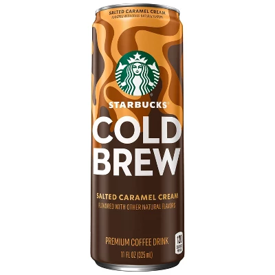 Starbucks Salted Caramel Cream Cold Brew Premium Coffee Drink - 11 Fl Oz Can 6 Starbucks Salted Caramel Cream Cold Brew Premium Coffee Drink - 11 Fl Oz Can - Image 4