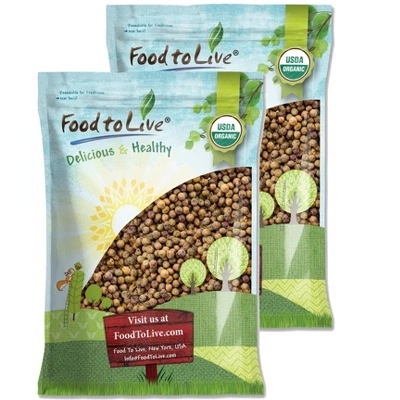 Organic Brown Speckled Peas - By Food To Live 10 Organic Brown Speckled Peas - By Food To Live - Image 8