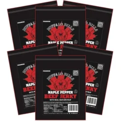 Buffalo Bills 2.6oz Premium Maple Pepper Beef Jerky Packs (six 2.6oz Beef Jerky Packs) 9 Buffalo Bills 2.6oz Premium Maple Pepper Beef Jerky Packs (six 2.6oz Beef Jerky Packs) -Food Sale Stores GUEST dbed13bd 0c86 483b 9ac4 063730756ae3