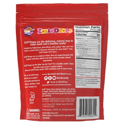 Zolli Drops Peppermint Double Bags - 3oz/2pk 3 Zolli Drops Peppermint Double Bags - 3oz/2pk