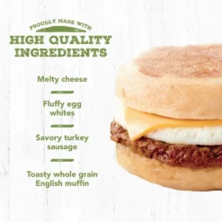 Jimmy Dean Delights Turkey Sausage, Egg Whites, & Cheese Frozen English Muffin - 4ct 12 Jimmy Dean Delights Turkey Sausage, Egg Whites, & Cheese Frozen English Muffin - 4ct -Food Sale Stores GUEST dd34d1c3 f275 4a94 b88c 1bf24b567f30