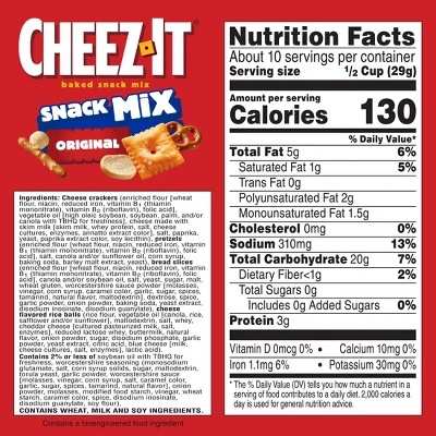 Cheez-It Baked Classic Snack Mix - 10.5oz 9 Cheez-It Baked Classic Snack Mix - 10.5oz - Image 7