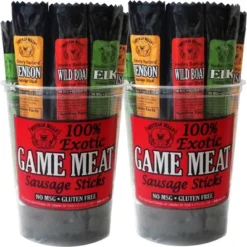 Buffalo Bills 15-ct Assorted Exotic Game Sticks (Elk, Venison & Wild Boar) - Two 15-ct Tubs -Food Sale Stores GUEST df9a2b4d 7677 43cb 89e5 6d25bb0ea8e6