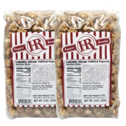 HR Poppin' Snacks 8 Oz Caramel Pecan Turtle Popcorn - Pack Of 2 -Food Sale Stores GUEST e0d0dfdc cd6a 4ae5 81e1 43a3f5e0b0b7