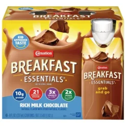 Carnation Breakfast Essentials Ready To Drink Rich Milk Chocolate - 6ct/48 Fl Oz -Food Sale Stores GUEST e4ed989d 55a6 402f a21a c16be666a6d3