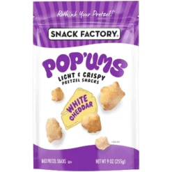 Snack Factory Pop'ums White Cheddar Pretzel Snacks - 9oz -Food Sale Stores GUEST e650102b d054 4a60 a6b2 6120ad8c2206