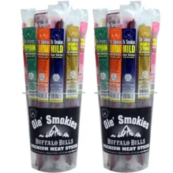 Buffalo Bills 15-ct Assorted Mild Ole Smokies (Beef Sticks) - Two 15-ct Tubs -Food Sale Stores GUEST e66bb216 1010 4b9b bb92 f5915280139c
