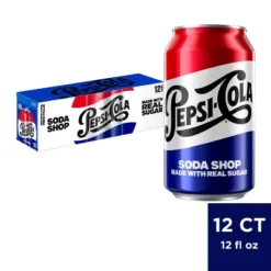 Pepsi Cola With Real Sugar- 12pk/12 Fl Oz Cans -Food Sale Stores GUEST e9ebf7eb b7e5 440e 9c45 97a00d5f88c9