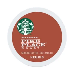 Starbucks Pike Place Coffee K-Cups Pack, 24/Box