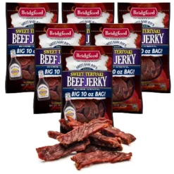 Bridgford Sweet Baby Ray’s Beef Jerky Sweet Teriyaki 10 Oz - High Protein Beef Jerky Teriyaki For On The Go Snacking And Busy Lifestyles -Food Sale Stores GUEST ebc2f513 47a6 47fd 841d 3b9f29878c6e