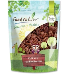 Dry Roasted Pecan Halves With Himalayan Salt - By Food To Live -Food Sale Stores GUEST ec01a67e 4e89 4184 a8f1 c54cc8e5ae56