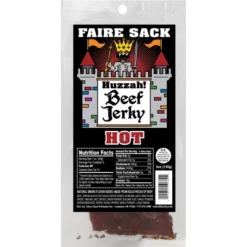 Buffalo Bills Hot 5oz Faire Sack Beef Jerky (4 Packs Hot Beef Jerky)