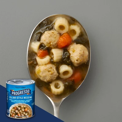 Progresso Traditional Italian-Style Wedding Soup - 18.5oz 4 Progresso Traditional Italian-Style Wedding Soup - 18.5oz - Image 2