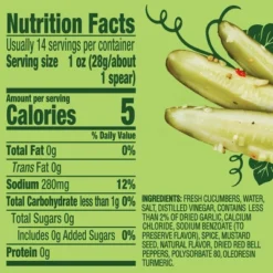 Claussen Dill Pickle Spears - 24 Fl Oz -Food Sale Stores GUEST eeda5c45 6470 4603 834c b6c5ab85851d