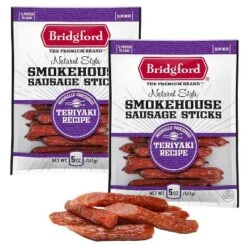 Bridgford Smokehouse Sausage Sticks Teriyaki 5 Oz - Gluten Free High Protein Smoked Sausage Sticks For A Variety Of Dietary Preferences 20 Bridgford Smokehouse Sausage Sticks Teriyaki 5 Oz - Gluten Free High Protein Smoked Sausage Sticks For A Variety Of Dietary Preferences -Food Sale Stores GUEST ef4aab30 ac10 47cc 835f 7a0e2d670dc7
