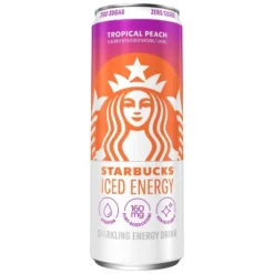 Starbucks Iced Tropical Peach Energy Drink - 12 Fl Oz Can -Food Sale Stores GUEST efe397fc 7abc 44bf 9603 a0e328426aff