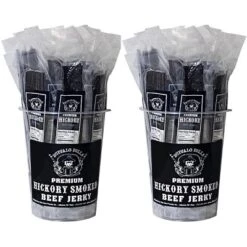 Buffalo Bills 20-ct Premium Hickory Beef Jerky Wrapped Strips (two 20-ct Tubs Of Beef Jerky Strips) -Food Sale Stores GUEST f03db791 0dbc 46ac a31d e494c6d74473