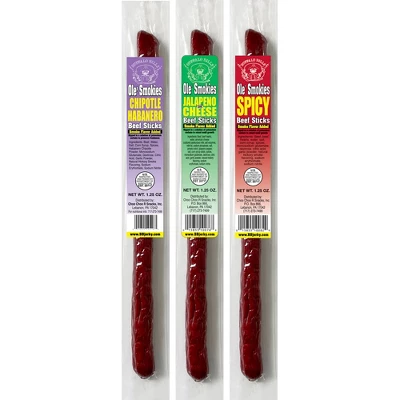 Buffalo Bills 15-ct Assorted Hot Ole Smokies (Beef Sticks) - Two 15-ct Tubs 4 Buffalo Bills 15-ct Assorted Hot Ole Smokies (Beef Sticks) - Two 15-ct Tubs - Image 2