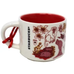 Starbucks Been There Series Taiwan Ceramic Demitasse Ornament Mug, 2 Oz