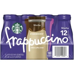Starbucks Frappuccino Mocha Coffee Drink - 12pk/9.5 Fl Oz Bottle -Food Sale Stores GUEST f331d020 4d35 411b b8e9 a88d6e4dd5e4