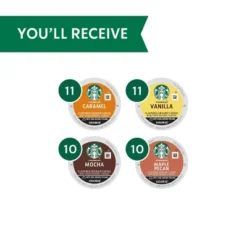 Starbucks Naturally Flavored Variety Pack Keurig K-Cup Coffee Pods - 42ct -Food Sale Stores GUEST f33781a9 1734 4540 a0f5 dbd60b654fe0