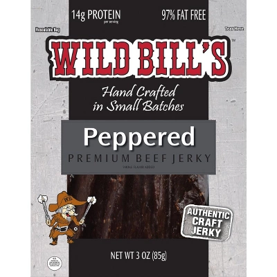 Wild Bill's Multi-Brand 3-Piece Jerky Sampler (3 Assorted Bags Of Beef Jerky) 4 Wild Bill's Multi-Brand 3-Piece Jerky Sampler (3 Assorted Bags Of Beef Jerky) - Image 2