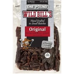 Wild Bill's Original Hickory Smoked Beef Jerky Pieces 16 Ounce Pack -Food Sale Stores GUEST fe23d1a9 e9ef 4195 affc 714c2636553d