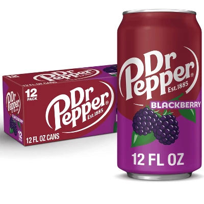 Dr Pepper Blackberry Soda - 12pk/12 Fl Oz Cans 11 Dr Pepper Blackberry Soda - 12pk/12 Fl Oz Cans - Image 9