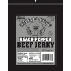 Buffalo Bills 2.6oz Premium Black Pepper Beef Jerky Packs (six 2.6oz Beef Jerky Packs)